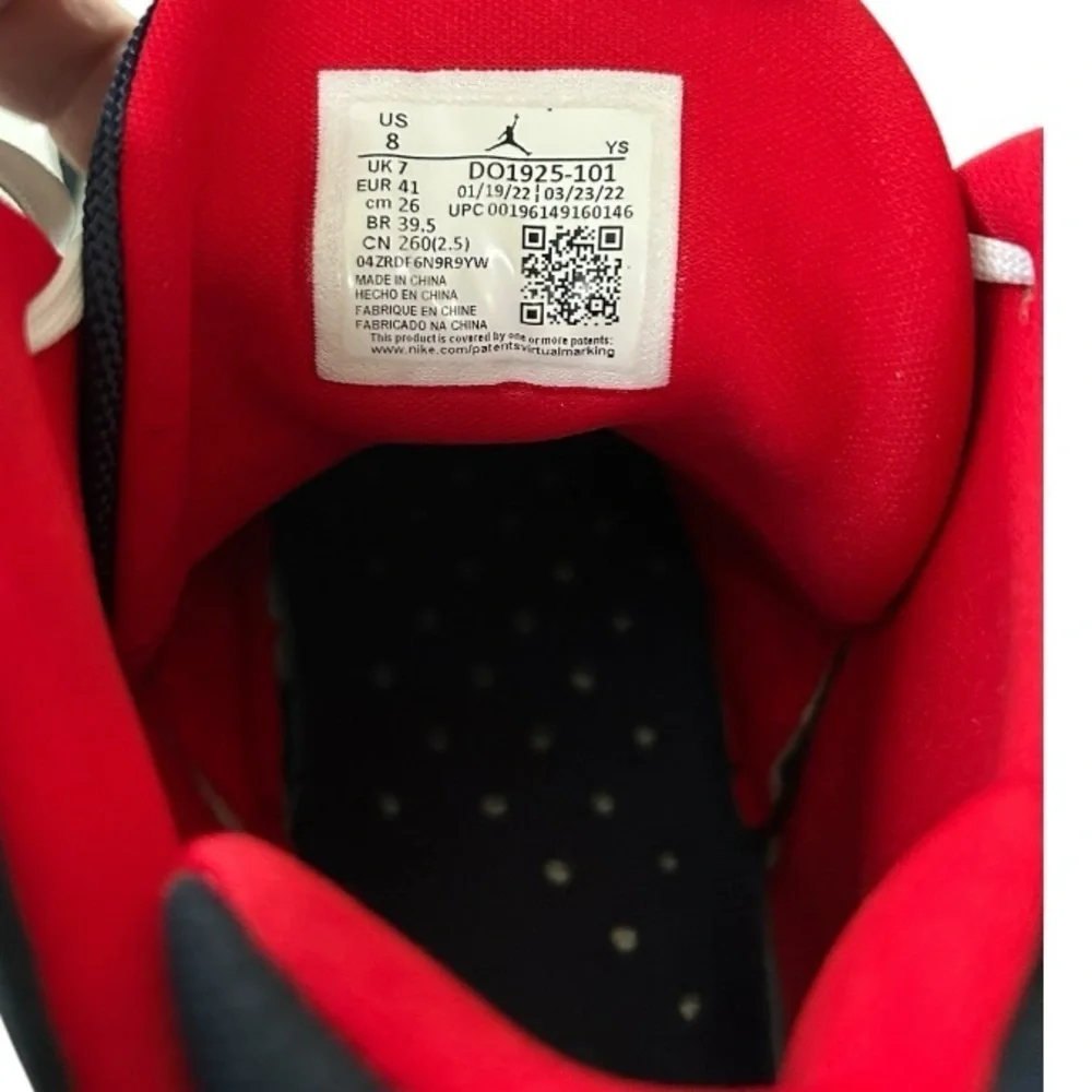 NIKE JORDAN Jumpman XIV Two Trey Olympic Sneakers Leather Mid Tops Men’s Sz 8 EC